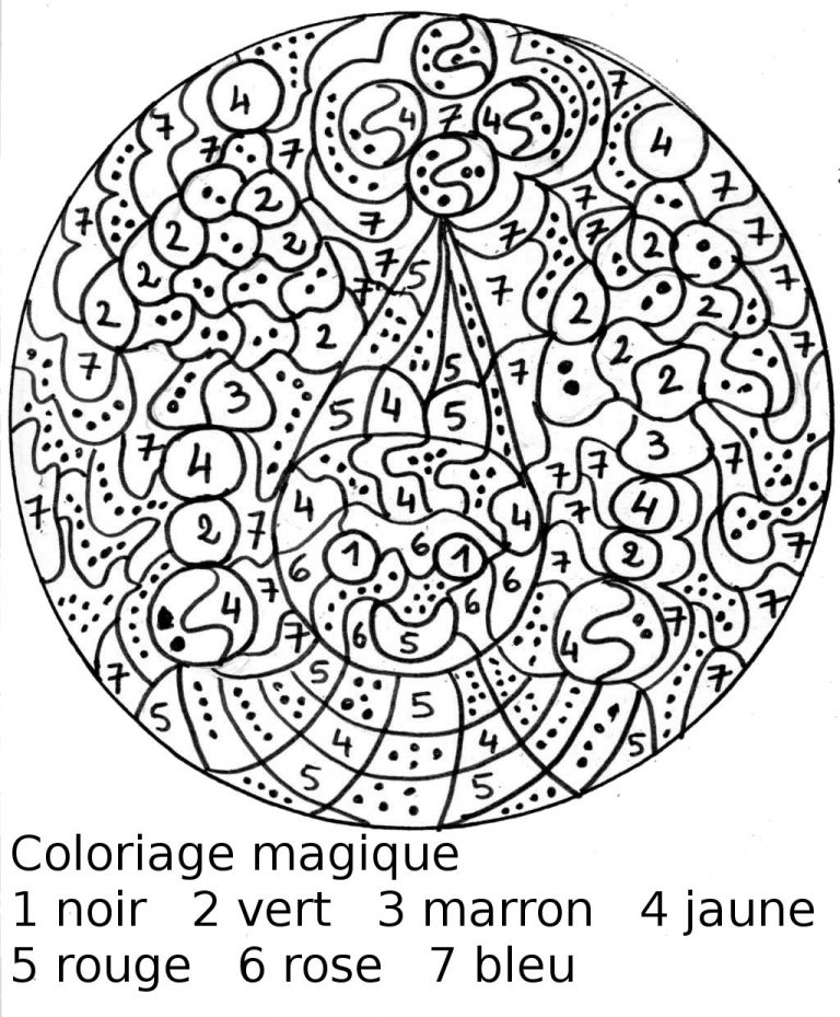 Dessins De Coloriage Magique Imprimer Sur Laguerche Dedans