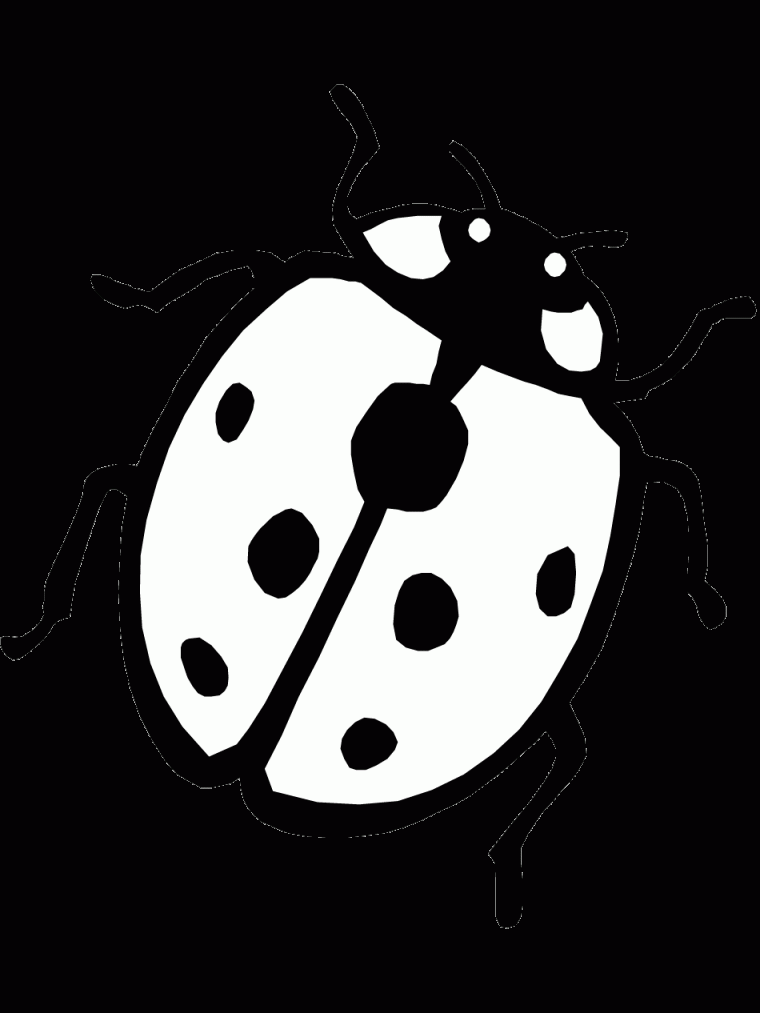 coloring pages of ladybugs to print