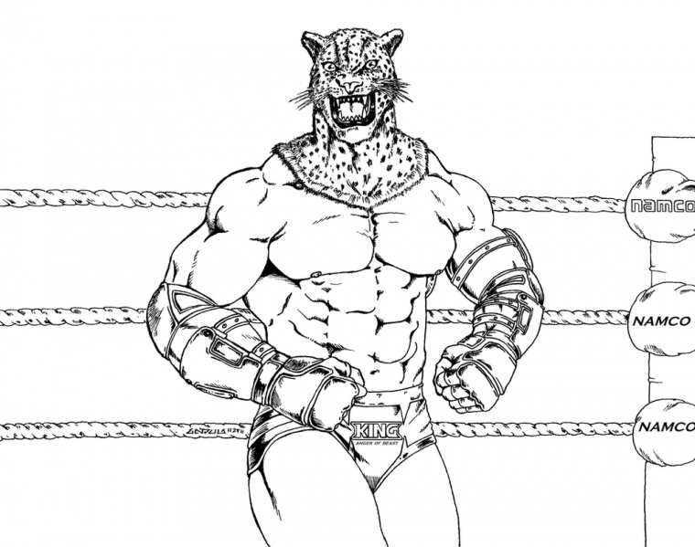 king von coloring pages