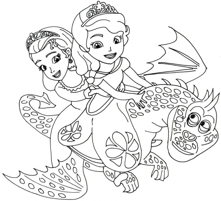 sofia coloring pages