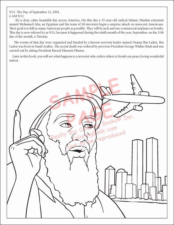 9 11 coloring page