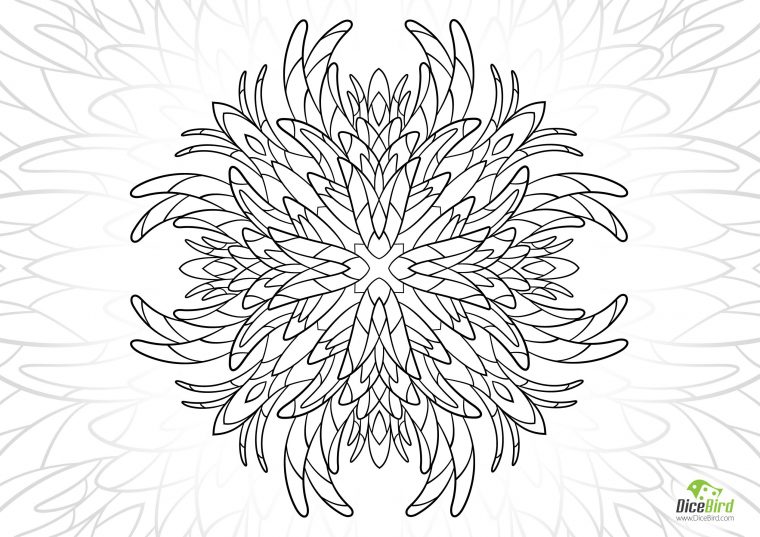 tropical flower coloring pages