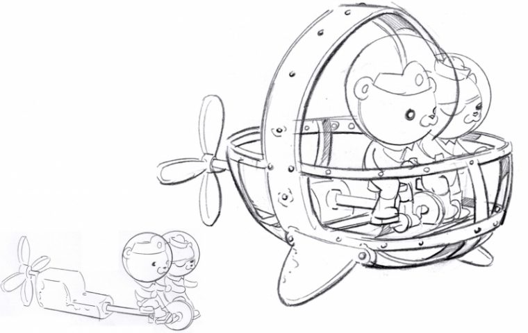 octonauts gups coloring pages