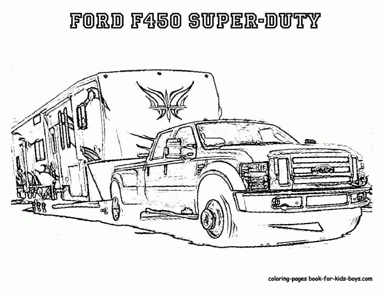 dodge truck coloring pages