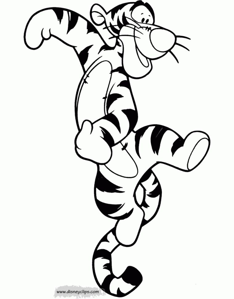 tigger coloring pages