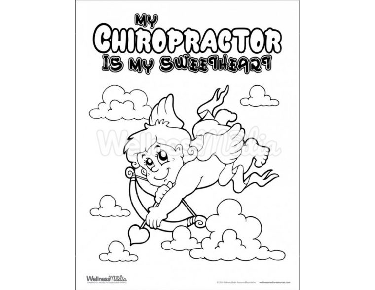 chiropractic coloring pages