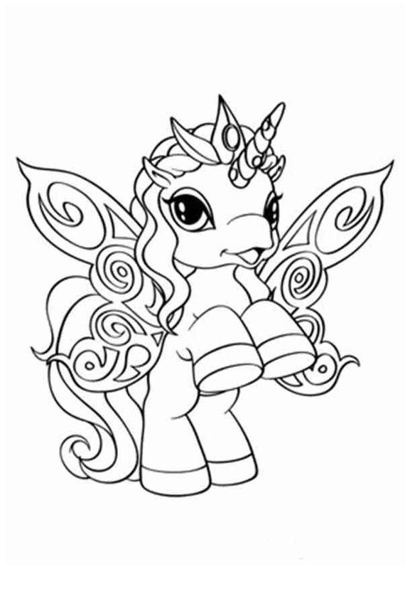 unicorn happy birthday coloring pages