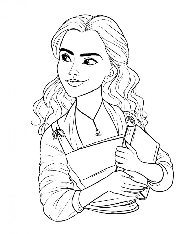 emma coloring pages