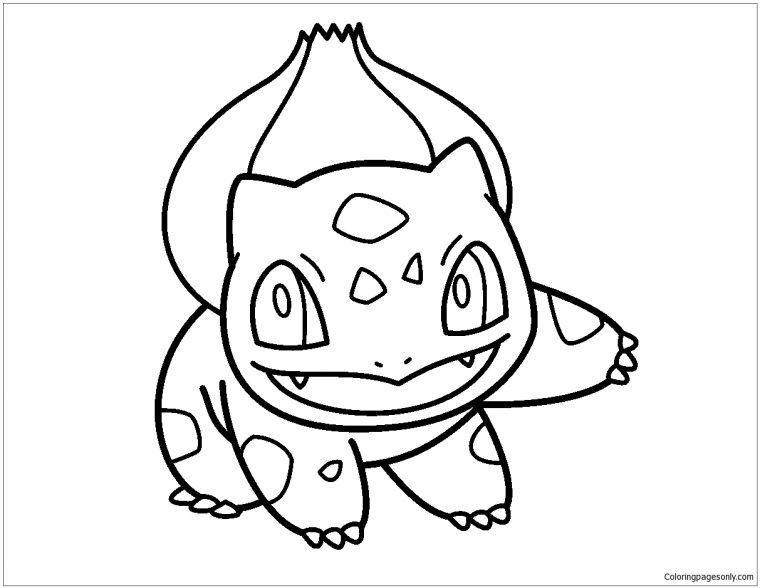 pokemon bulbasaur coloring pages