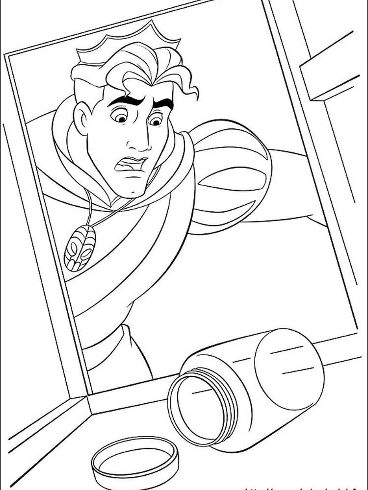 black princess coloring pages