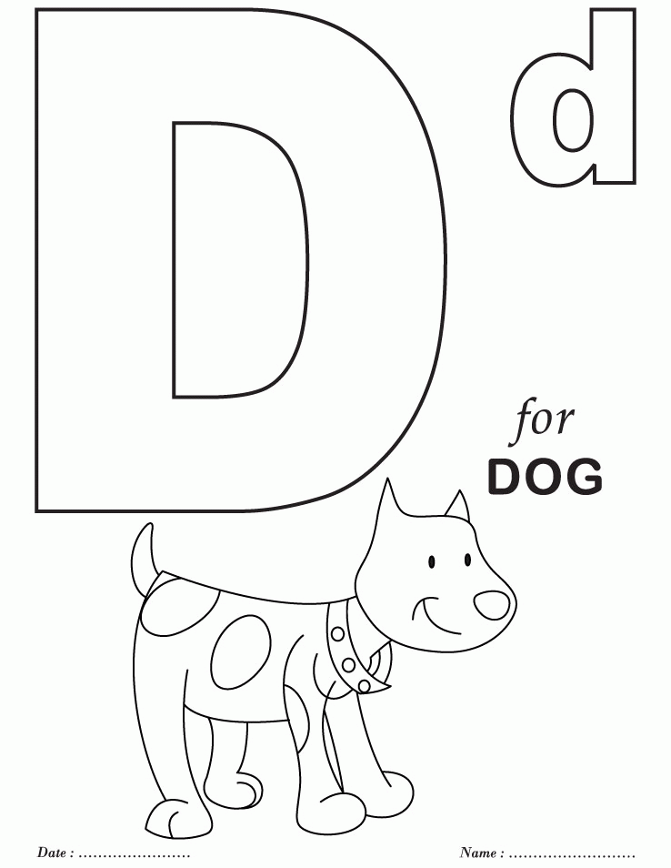 d coloring pages