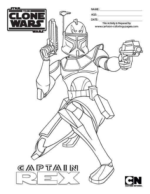 star wars the clone wars coloring pages