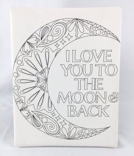 i love you to the moon and back coloring page