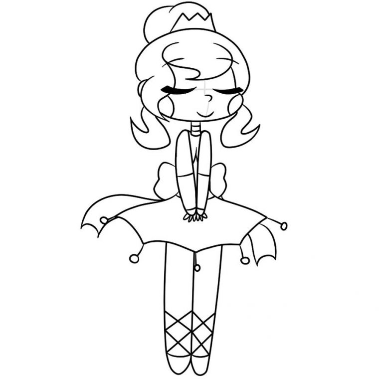 ballora coloring pages