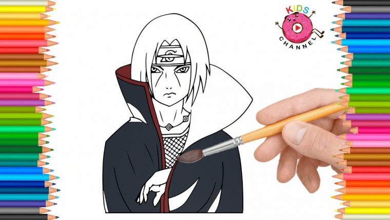 itachi uchiha coloring pages