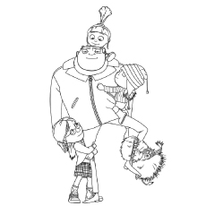 super dad coloring pages