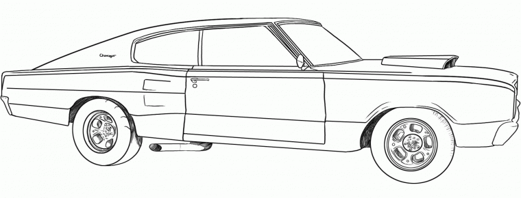 corvette coloring pages printable