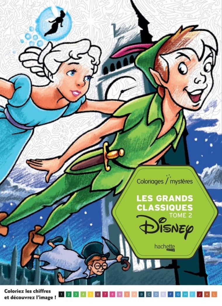 disney mystery coloring book pages