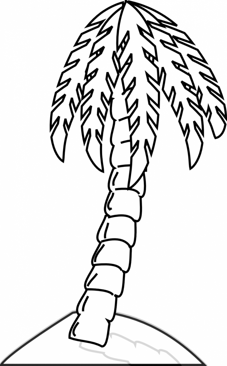 bare tree coloring pages