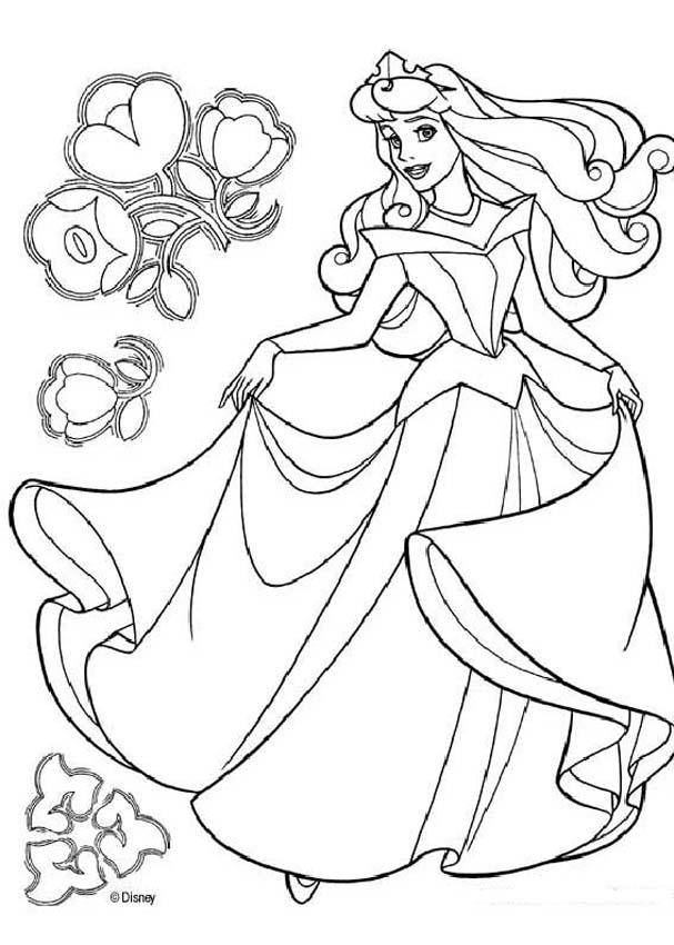 disney princess belle coloring pages