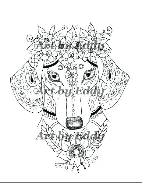 hamsa coloring page