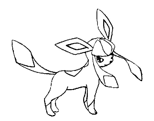 glaceon coloring pages