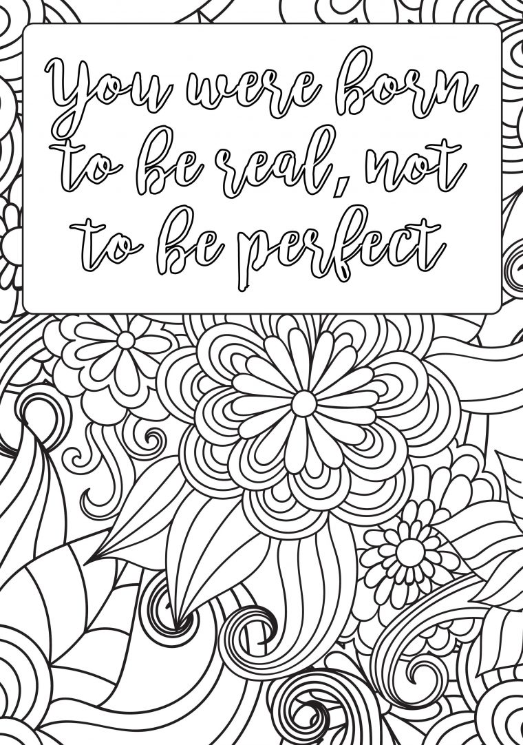 self esteem positive affirmation coloring pages