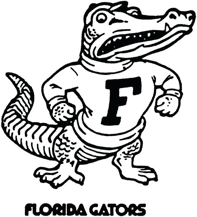 florida gators coloring pages