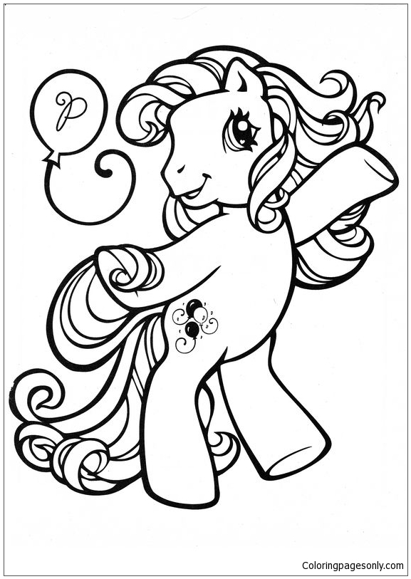 my little pony pinkie pie coloring pages