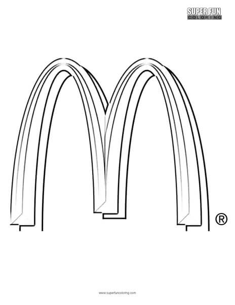 mcdonalds coloring page