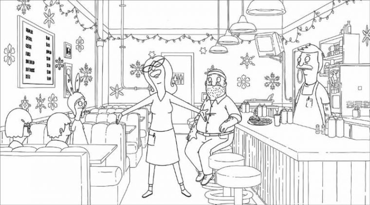 bob’s burger coloring pages