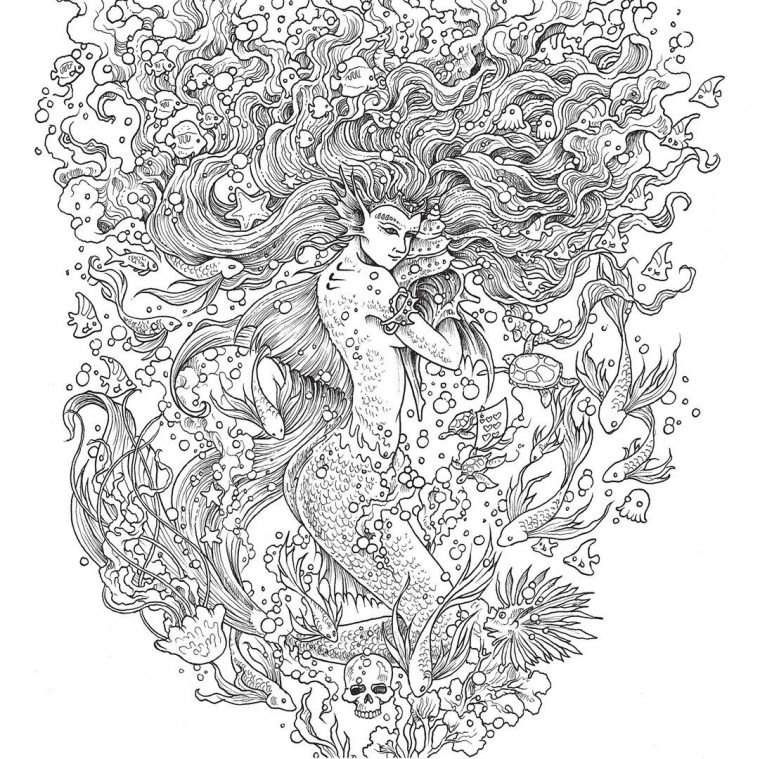 printable mythomorphia coloring pages