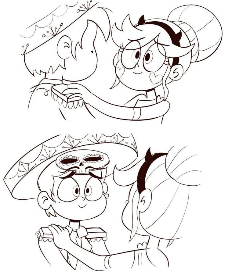 star vs the forces of evil coloring pages