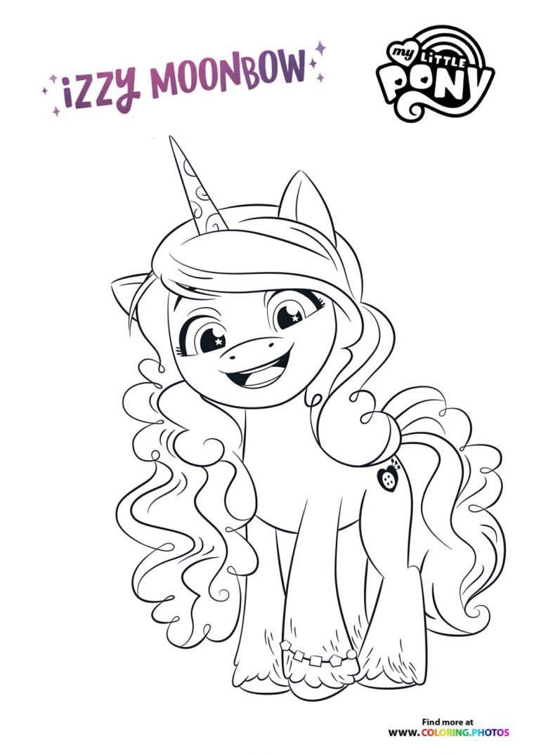 my little pony new generation coloring page