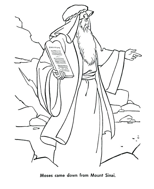 golden calf coloring page