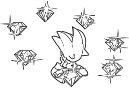 excalibur sonic coloring pages