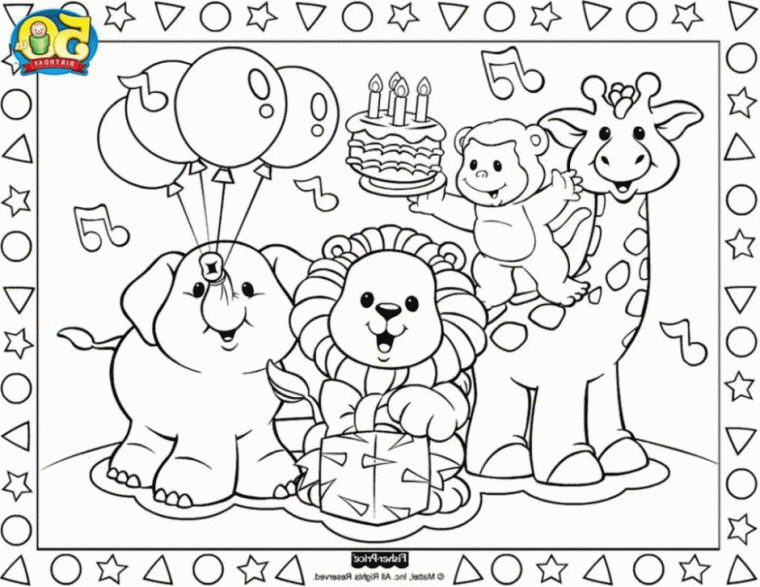 little people coloring pages