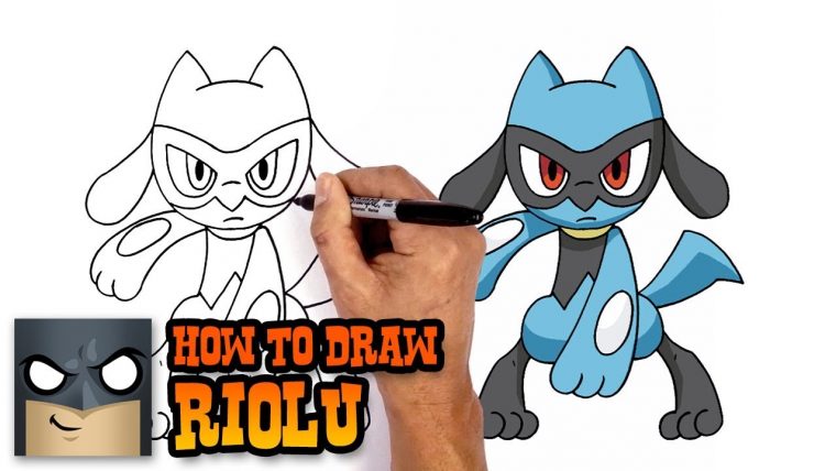 riolu coloring page