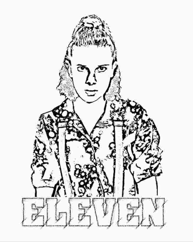 stranger things season 4 coloring pages