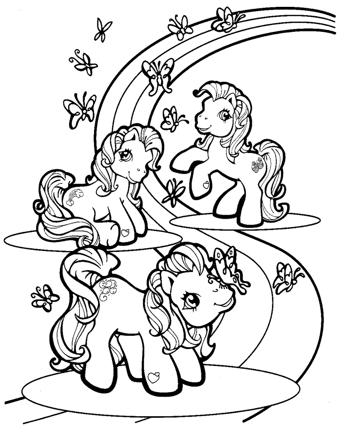 my little pony coloring pages online