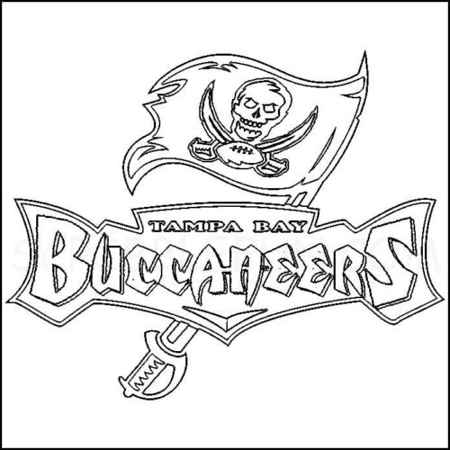 tampa bay buccaneers coloring pages