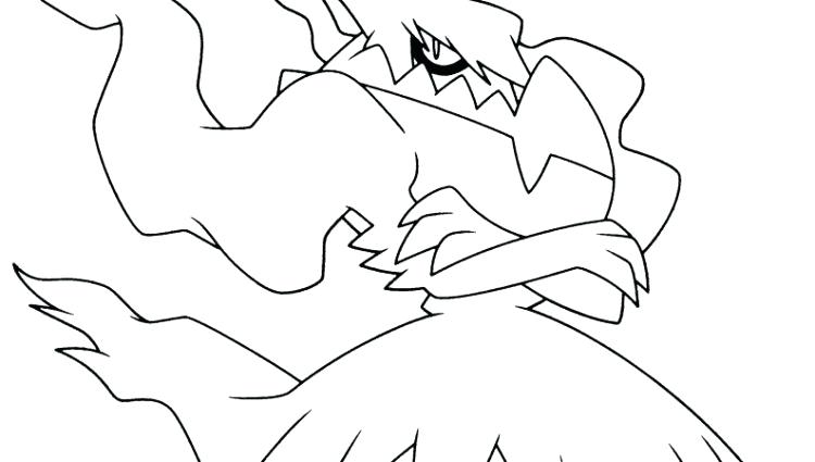 darkrai coloring page