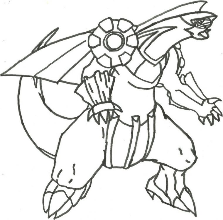 palkia coloring pages