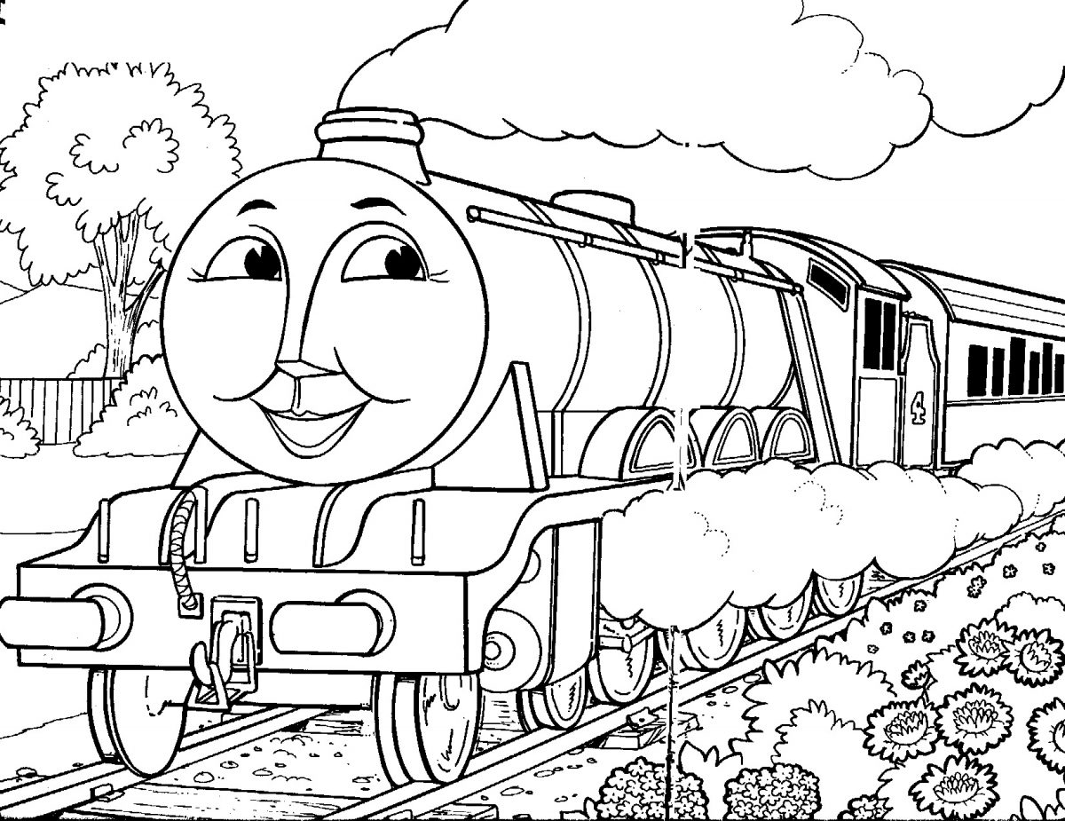 46 Dessins De Coloriage Thomas Et Ses Amis À Imprimer serapportantà