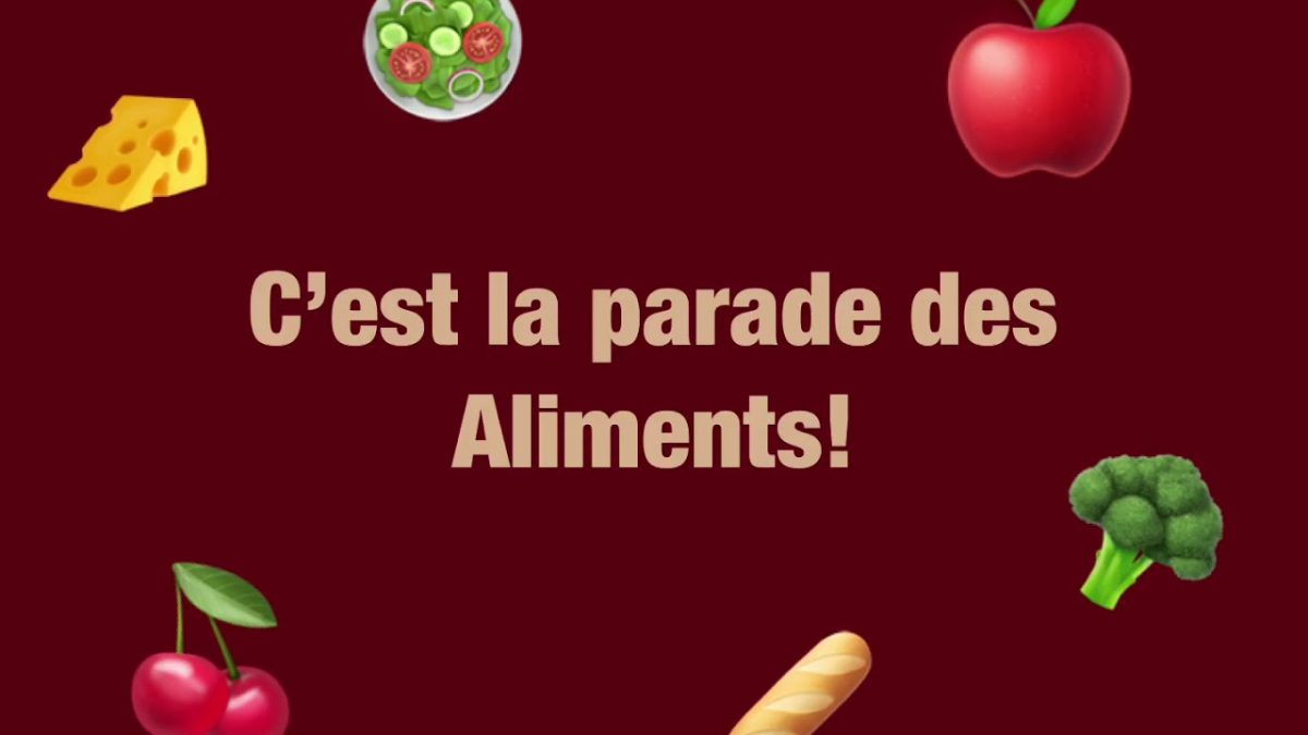 Paroles De La Comptine « Tous Les Légumes » – Rapido-Présco pour