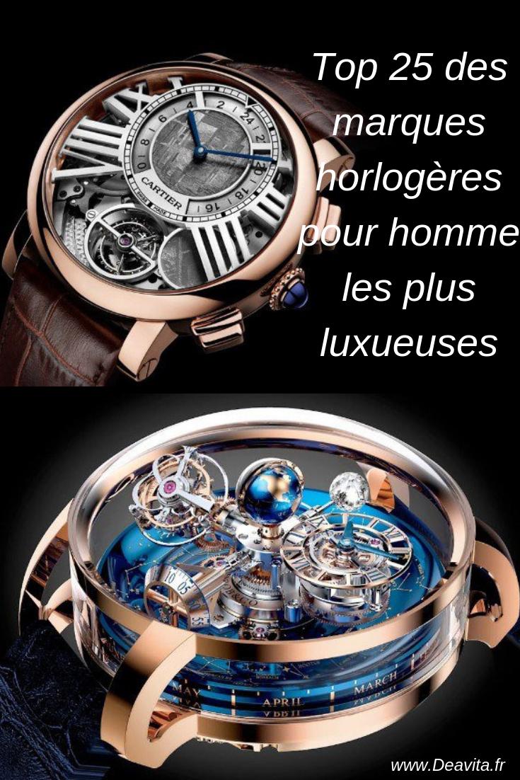 Montre De Luxe Homme : Top 25 Des Marques À Privilégier intérieur Monsieur Le Montre