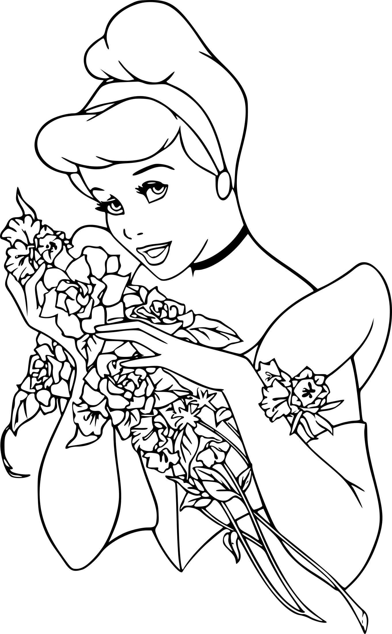 Coloriage Cendrillon À Imprimer Sur Coloriages concernant Dessin Cendrillon A Imprimer Gratuit