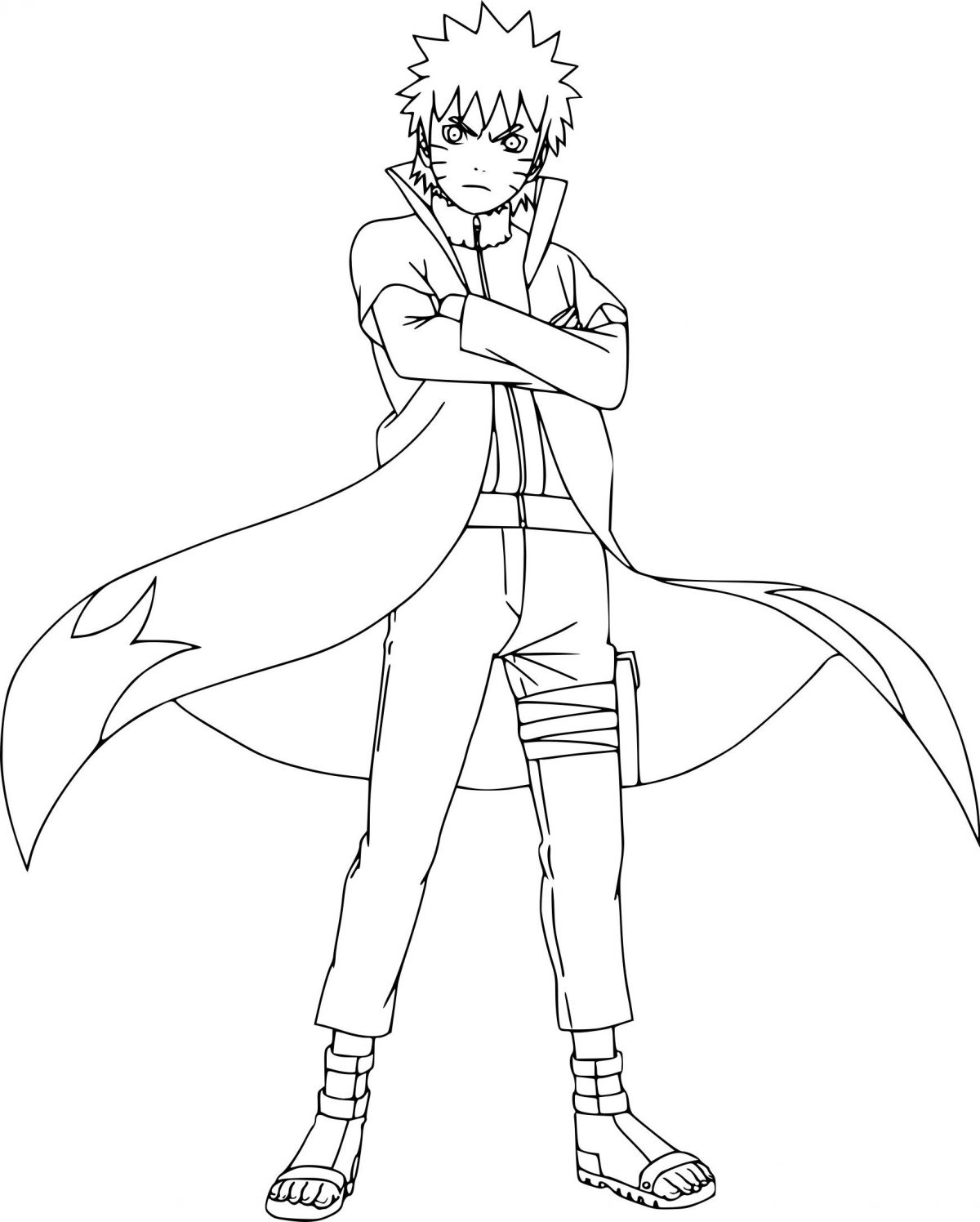 Dessin De Naruto Shippuden A Imprimer
