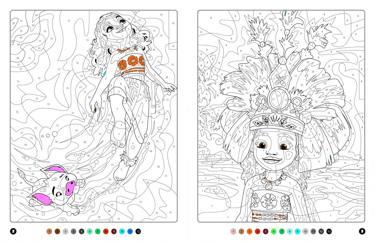 Coloriage Magique Disney Hachette pour Coloriage Mystère