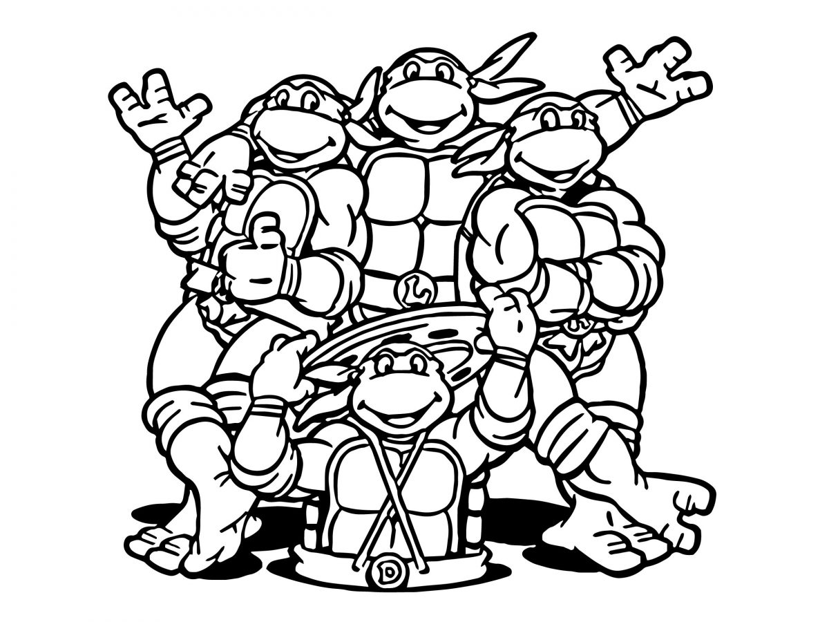 Coloriage De Tortue Ninja Raphael À Imprimer Sur Coloriage concernant